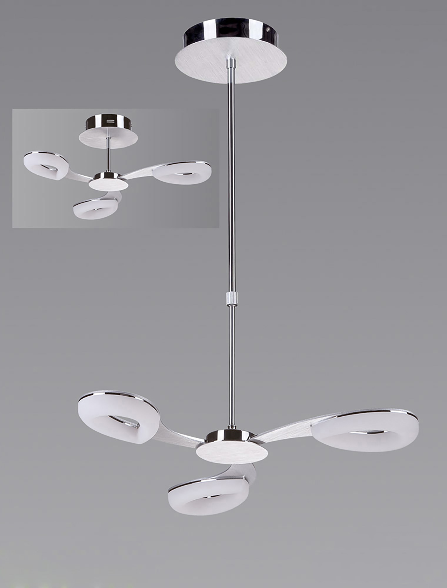 Juno Ceiling Lights Mantra Fusion Multi Arm Fittings